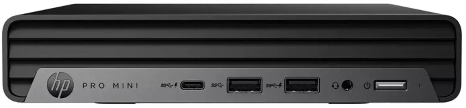 Компьютер HP Pro 400 Mini G9 8X4W1AV_i3 i3-14100T/8GB/512GB SSD/UHD graphics 730/WiFi/BT/USB kbd/USB mouse/noOS/black