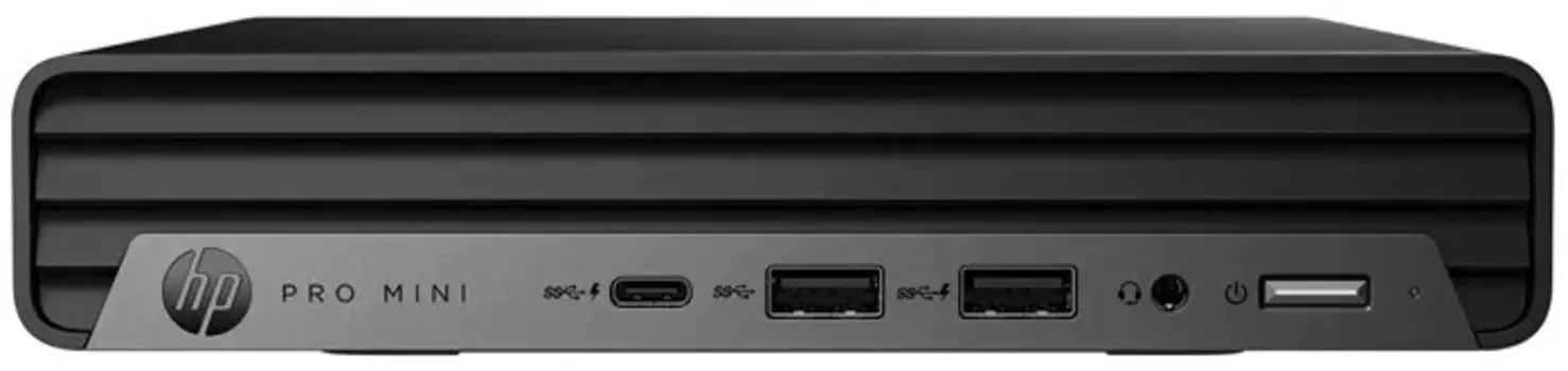 Компьютер HP Pro 400 Mini G9 8X4W1AV_i5 i5-14500T/16GB/512GB SSD/UHD graphics 770/WiFi/BT/USB kbd/USB mouse/noOS/black