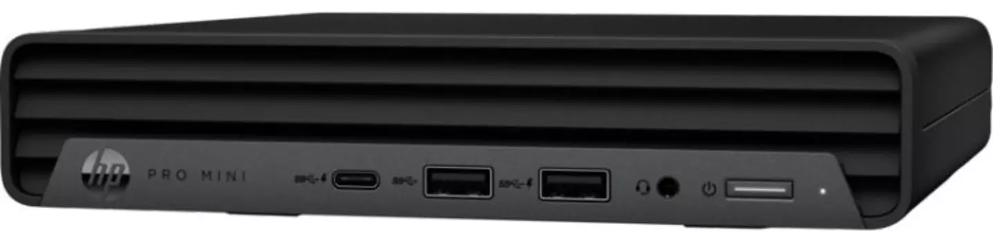 Компьютер HP Pro Mini 400 G9 6B2D3EA i5-12500T/16GB/512GB SSD/UHD Graphics 770/noDVD/BT/WiFi/Win11Pro/USB mouse/USB kbd/black