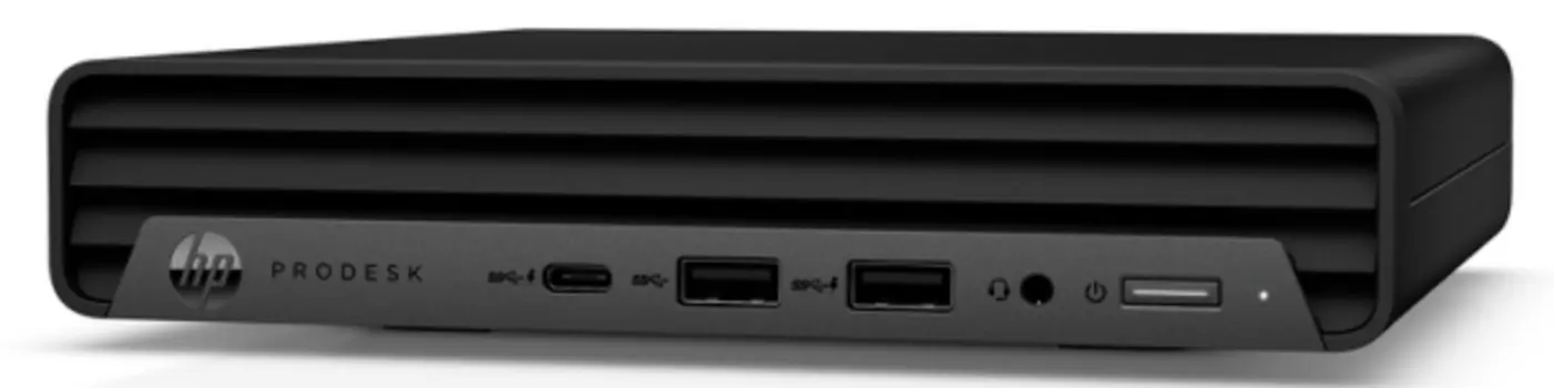 Компьютер HP ProDesk 400 G6 Mini 5L5Z4EA i7-10700T/16GB/512GB SSD/UHD Graphics 630/noDVD/Win11Pro/USB kbd noRUS/USB mouse/black