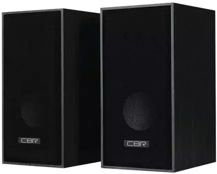 Компьютерная акустика 2.0 CBR CMS 700 питание USB, 2х3 Вт (6 Вт RMS), материал корпуса MDF, 3.5 мм линейный стереовход, цвет чёрный