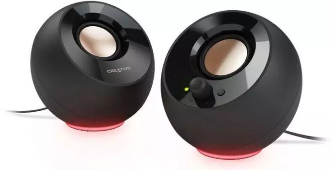 Компьютерная акустика 2.0 Creative Pebble SE 51MF1725AA000 черная 8.8Вт