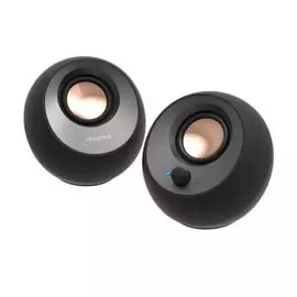 Компьютерная акустика 2.0 Creative Pebble V3 51MF1700AA000 bluetooth 5.0, 16Вт, черный