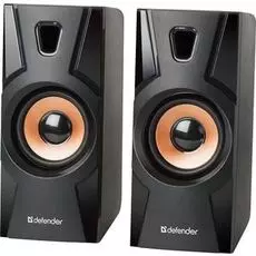Компьютерная акустика 2.0 Defender Aurora S8 65408 черный, 8 Вт, питание USB