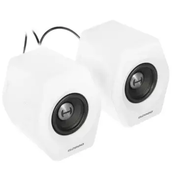Компьютерная акустика 2.0 Edifier G2000 White активные, 2 x 16W RMS, 98-20000Гц, RGB-подсветка, BT 4.2