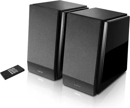 Компьютерная акустика 2.0 Edifier R1850DB black 2x35W, дерево, BT, ПДУ, black