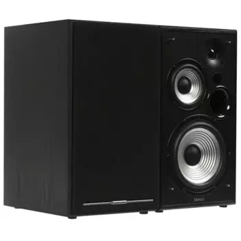 Компьютерная акустика 2.0 Edifier R2750DB Black активные, 2 x 66W RMS, 45-20000Гц, дерево, пульт ДУ, BT, выход на сабвуфер