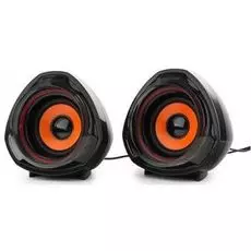 Компьютерная акустика 2.0 Gembird SPK-105 черная, 5 Вт, рег. громкости, питание USB