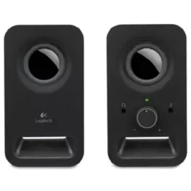 Компьютерная акустика 2.0 Logitech Z150 (980-000814) (УЦЕНЕННЫЙ) 3 Вт, 150-20000 Гц, черные, НОВЫЙ, ВСКРЫТАЯ УПАКОВКА, гарантия магазина 1 месяц