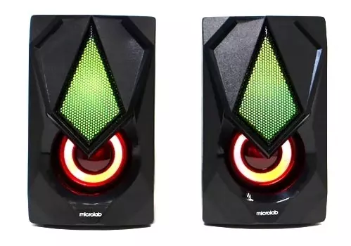 Компьютерная акустика 2.0 Microlab B25 черная, 3 Вт