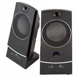 Компьютерная акустика 2.0 Oklick OK-118 черный, 4Вт