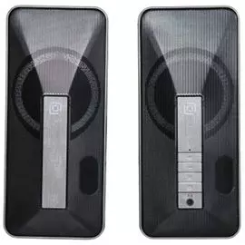 Компьютерная акустика 2.0 Oklick OK-130 V301BT черная 20Вт BT (1458495)