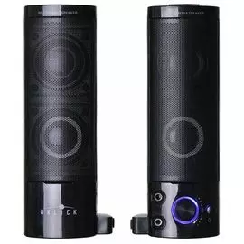 Компьютерная акустика 2.0 Oklick OK-150 черный, 4Вт