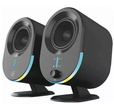 Компьютерная акустика 2.0 Oklick OK-303A 2024145 черная 20Вт BT