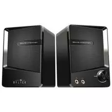 Компьютерная акустика 2.0 Oklick OK-126 черный, 6 Вт