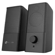 Компьютерная акустика 2.0 Oklick OK-128 черный, 6 Вт