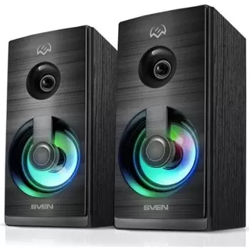 Компьютерная акустика 2.0 Sven SPS-512 SV-020156 6 Вт, питание USB, подсветка