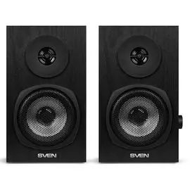 Компьютерная акустика 2.0 Sven SPS-575 SV-016166 черный, 6Вт