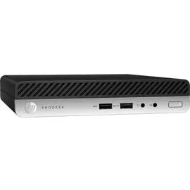 Компьютер HP ProDesk 405 G4 Mini 6QS04EA R5 Pro 2400GE/8GB/256GB/USB Slim kbd+mouseUSB/Stand/DP/Win10Pro
