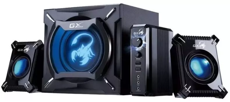 Компьютерная акустика Genius SW-G2.1 2000 II 31730020400 45 W, 100–240 V, color: black