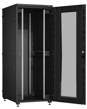 Комплект боковых панелей TLK TFI-4210-HH-R-BK двухуровневых металлических для шкафа серии TFI 42U глубиной 1000мм, черные RAL9005