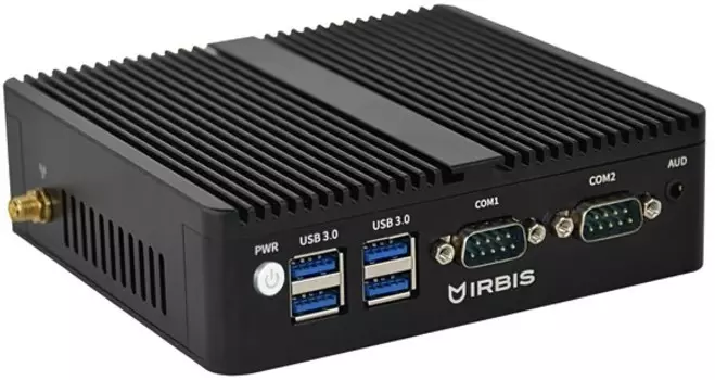 Компьютер Irbis Smartdesk mini PC Fanless ISDP1003HA N100/8GB/256GB SSD/UHD graphics/WiFi/BT/noOS/black