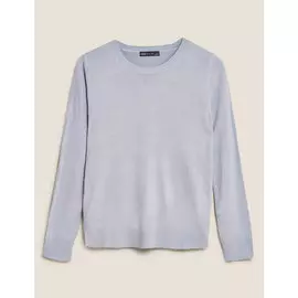 Джемпер из пряжи Cashmilon™ с длинным рукавом, Marks&amp;Spencer