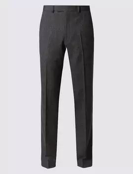 Брюки мужские текстурные Tailored Fit с добавлением шерсти