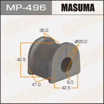 втулка стабилизатора! перед.\ Mitsubishi Legnum EC3W MP-496 MASUMA