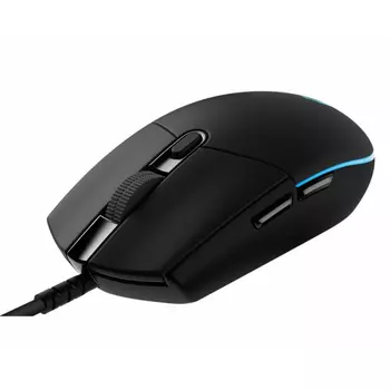 Мышь проводная Logitech G PRO HERO, 16000dpi, оптическая светодиодная, USB, черный (910-005441)