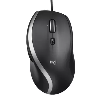 Мышь проводная Logitech M500s ADVANCED, 4000dpi, оптическая светодиодная, USB, черный (910-005784)