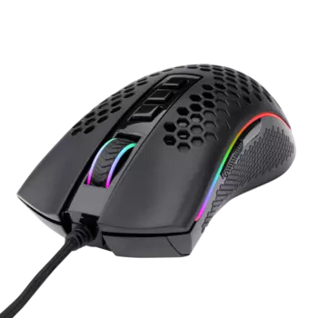 Мышь проводная Redragon Storm Elite RGB, 16000dpi, оптическая светодиодная, USB, черный (77853)