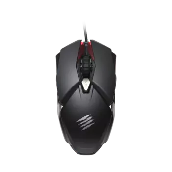 Мышь проводная Mad Catz B.A.T. 6+, 16000dpi, оптическая светодиодная, USB, черный (MB05DCINBL000-0)