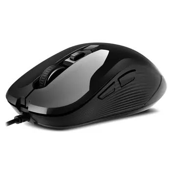 Мышь проводная Sven RX-520S, 3200dpi, оптическая светодиодная, USB, черный (SV-017637)