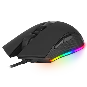 Мышь проводная Sven RX-G750, 6400dpi, оптическая светодиодная, USB, черный (SV-019198)