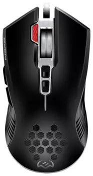 Мышь проводная Sven RX-G850, 6400dpi, оптическая светодиодная, USB, черный (SV-019297)