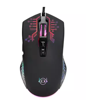 Мышь проводная TFN Saibot MX-3, 7200dpi, оптическая светодиодная, USB, черный (TFN-GM-MW-MX-3)