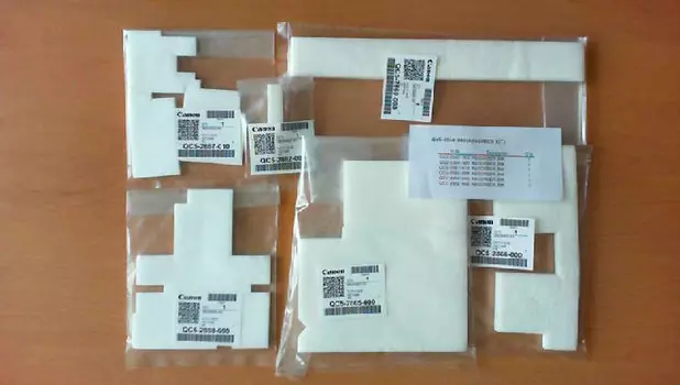 Набор абсорберов Canon оригинал для Canon Pixma G1000/G2000/G3000/G4000 (QY5-0558)