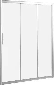 Душевая дверь в нишу Good Door Orion 140х185 профиль хром стекло прозрачное