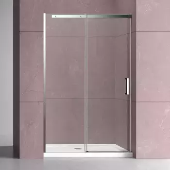 Душевая дверь в нишу Vincea Dice VDS-4D160CL 160 см, профиль хром