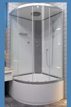 Душевая кабина Fiinn 80x80 см (F407-MW)