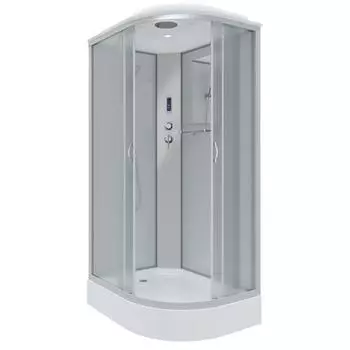 Душевая кабина Niagara Classic 120х80 хром левая стекло матовое