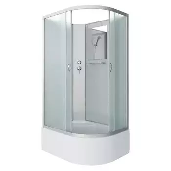 Душевая кабина Niagara Classic 120х80 хром левая стекло матовое