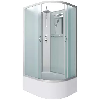 Душевая кабина Niagara Classic 120х80 хром левая стекло матовое