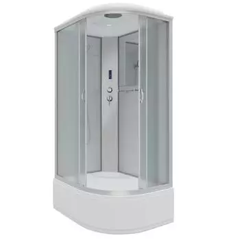 Душевая кабина Niagara Classic 120х80 хром левая стекло матовое