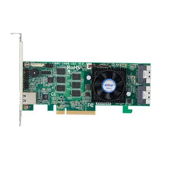 Контроллер Areca ARC-1886-16I, SAS/SATA/NVMe 12G, 16-port (SlimSAS), RAID 0/1/5/6/10/50/60, 8gb, PCI-Ex8, Retail