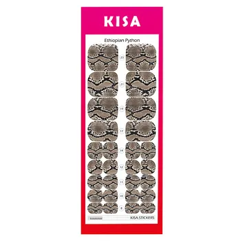 KISA.STICKERS Пленки для педикюра Ethiopian Python