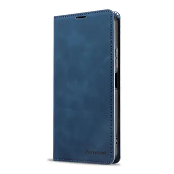 Флип кожаный чехол для Xiaomi Redmi 13C Note 13 Pro Plus 5G 12S 12 12C Mi 13T Poco M6 Pro Магнитный чехол-кошелек для телефона Redmi Note12Pro Plus коричневый