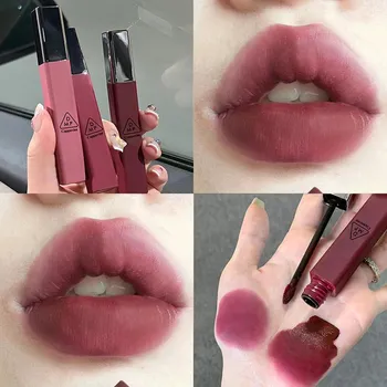 CAPPUVINI Velvet Lip Glaze Matte Lip Mud Стойкая губная помада Not Stick Cup 3 цвета Помада