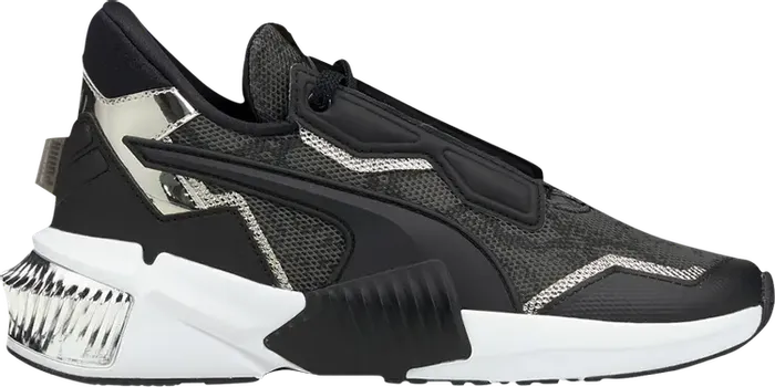 Кроссовки Puma Wmns Provoke XT Untamed - Black Metallic Silver, черный